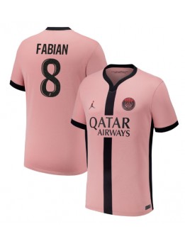 Paris Saint-Germain Fabian Ruiz #8 Rezervni Dres 2024-25 Kratak Rukavima